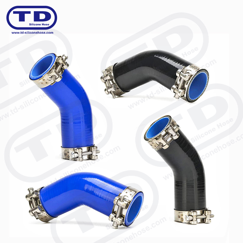 Ống silicon 45 ° ống khuỷu tay