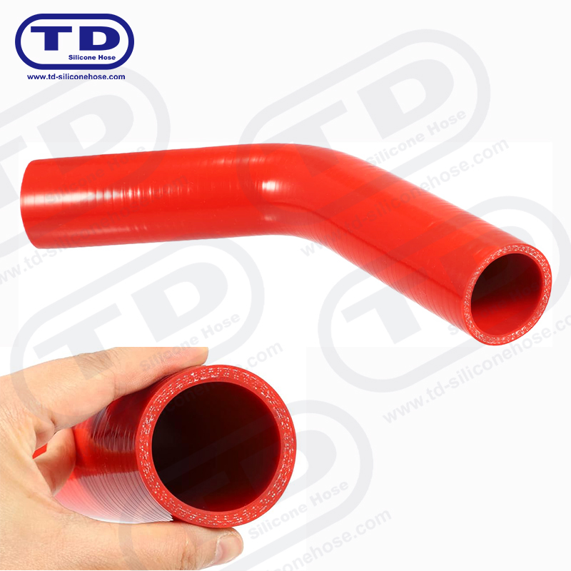 Ống silicon 45 ° ống khuỷu tay