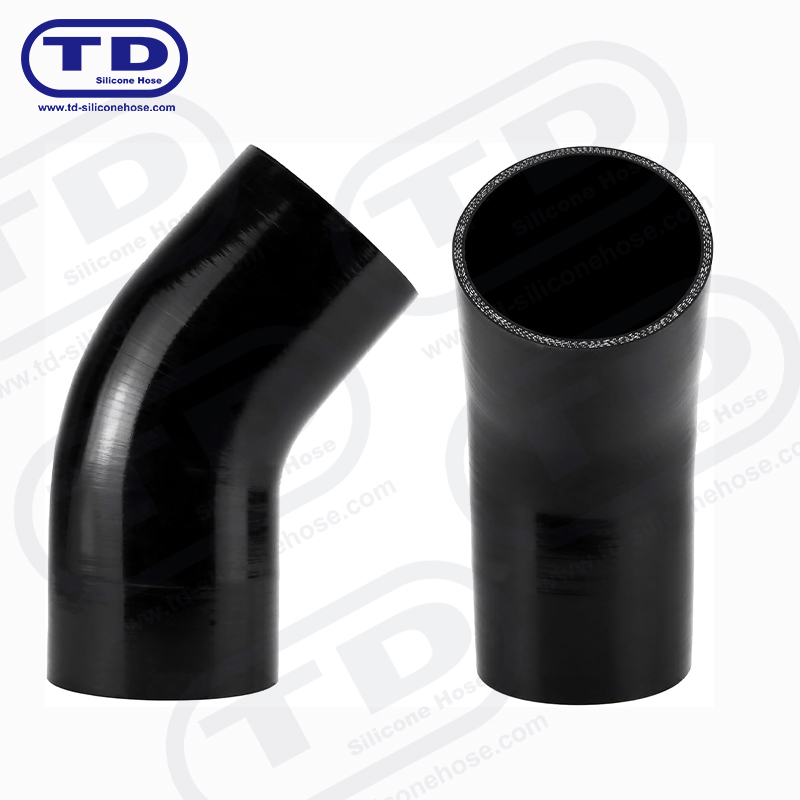 Ống silicon 45 ° ống khuỷu tay