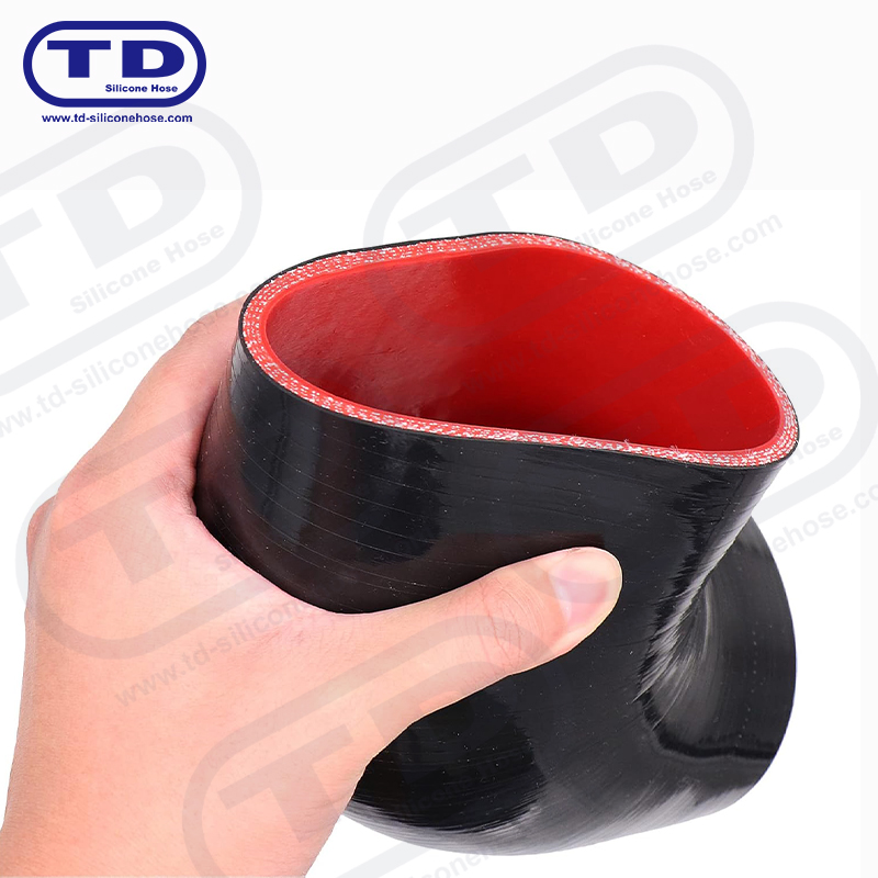 Ống silicon 45 ° ống khuỷu tay