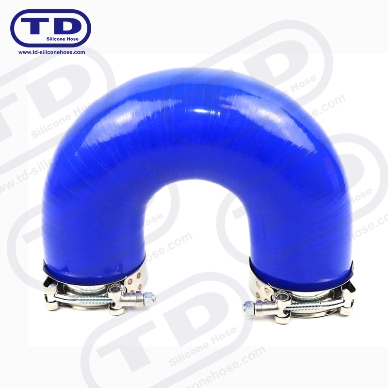 Ống khuỷu tay silicon 180 ° (ống hình chữ U)