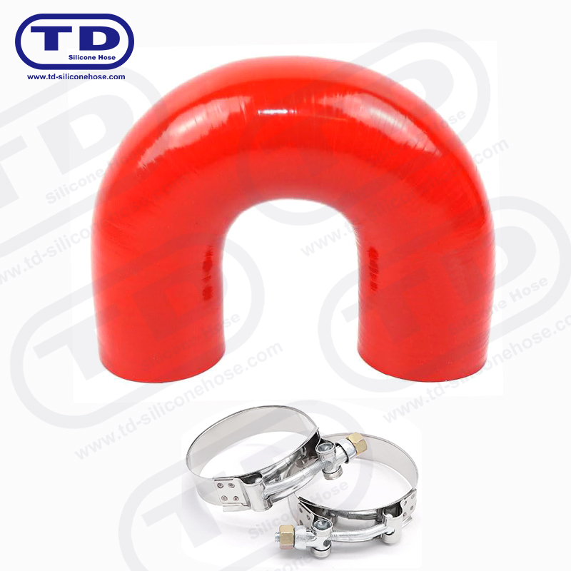 Ống khuỷu tay silicon 180 ° (ống hình chữ U)