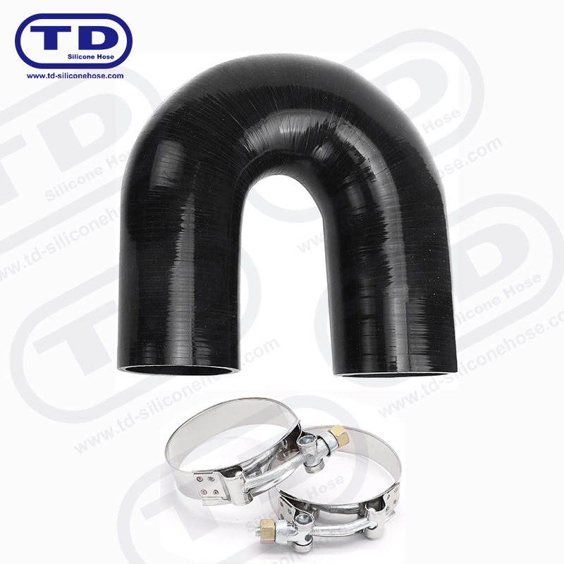 Ống khuỷu tay silicon 180 ° (ống hình chữ U)