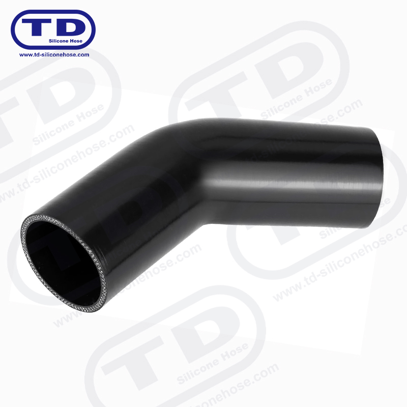 Ống silicon 45 ° ống khuỷu tay