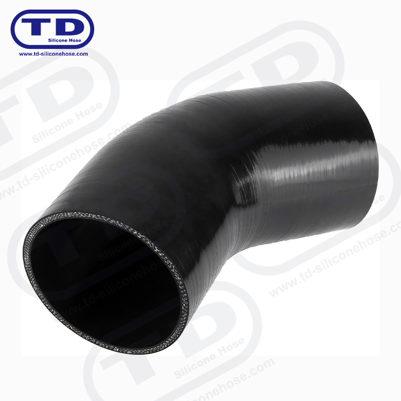 Ống silicon 45 ° ống khuỷu tay
