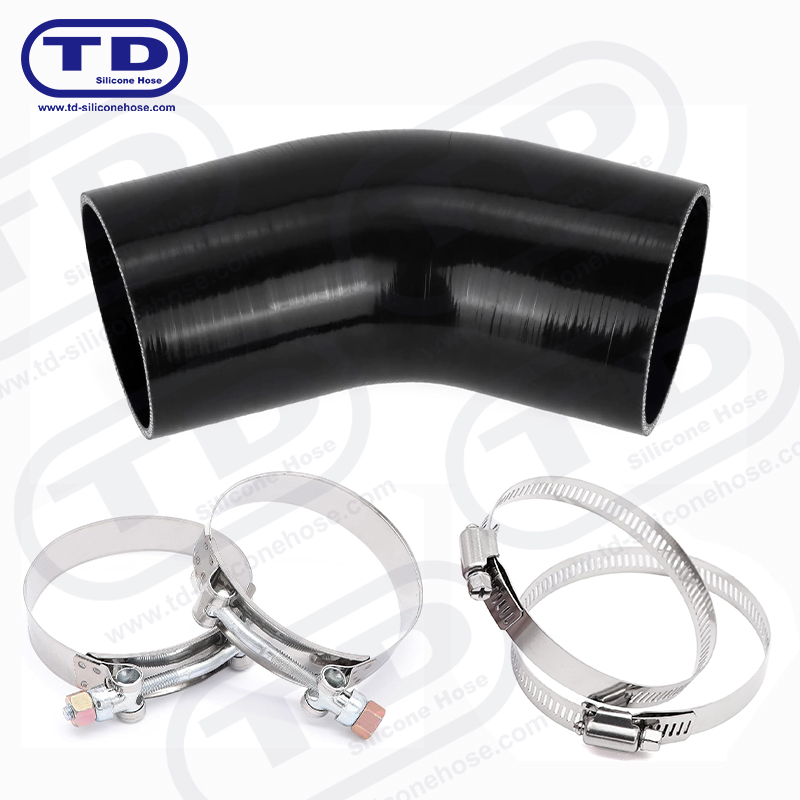 Ống silicon 45 ° ống khuỷu tay