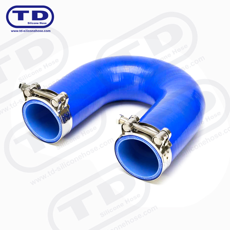 Ống khuỷu tay silicon 180 ° (ống hình chữ U)