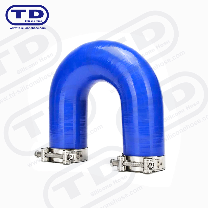 Ống khuỷu tay silicon 180 ° (ống hình chữ U)