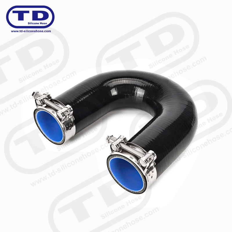 Ống khuỷu tay silicon 180 ° (ống hình chữ U)