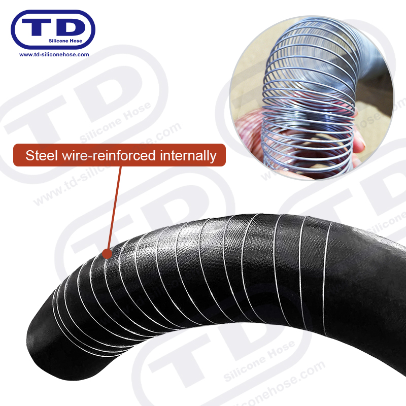 Dây ống silicon gia cố