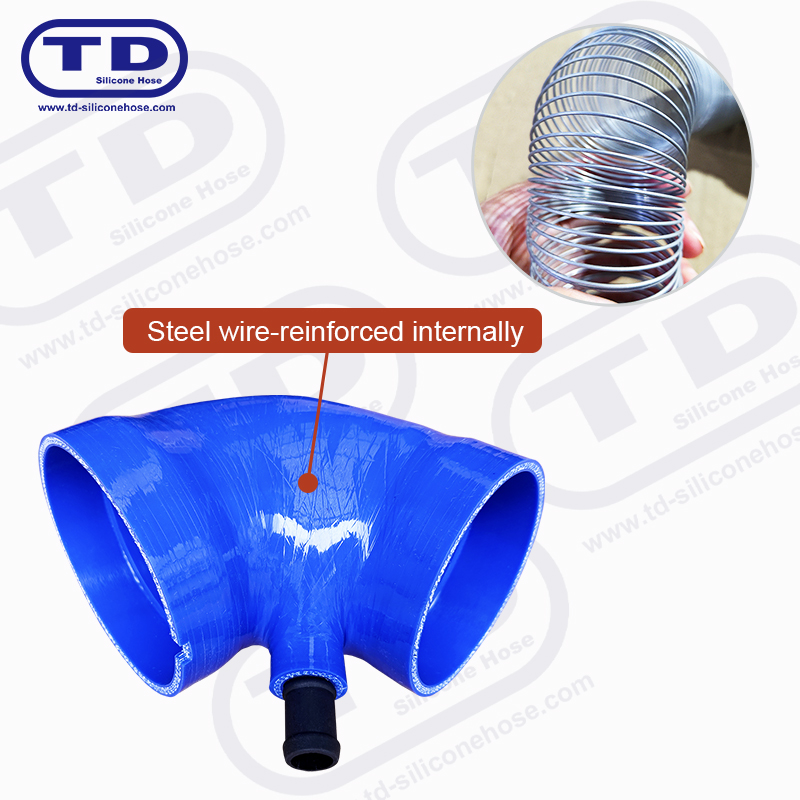 Dây ống silicon gia cố