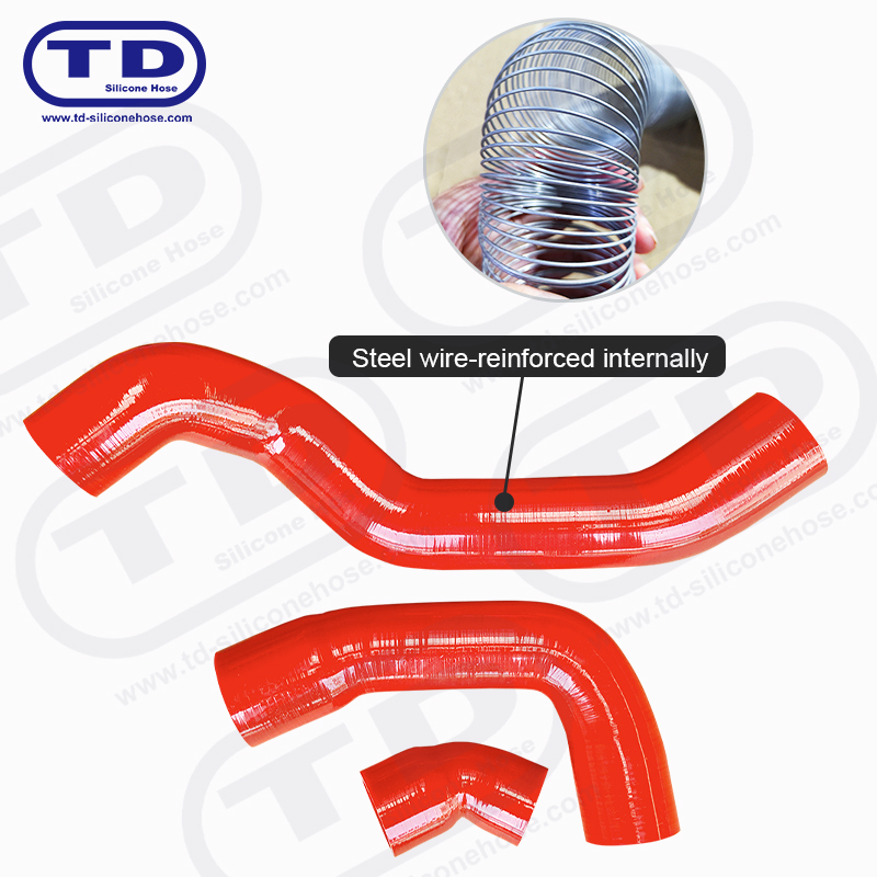 Dây ống silicon gia cố