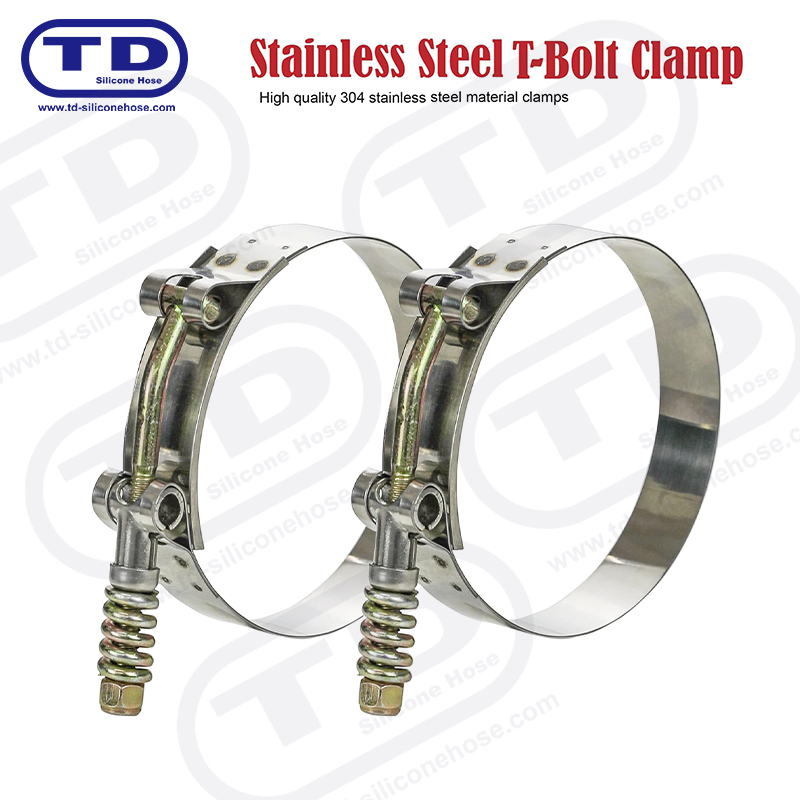 Kẹp ống silicon T-Bolt gia cố mùa xuân