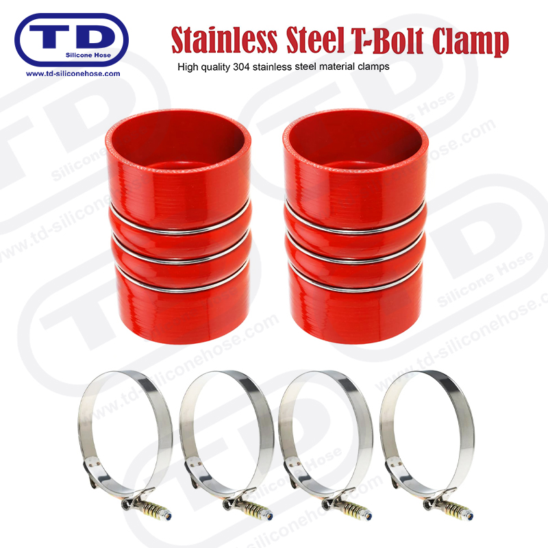 Kẹp ống silicon T-Bolt gia cố mùa xuân