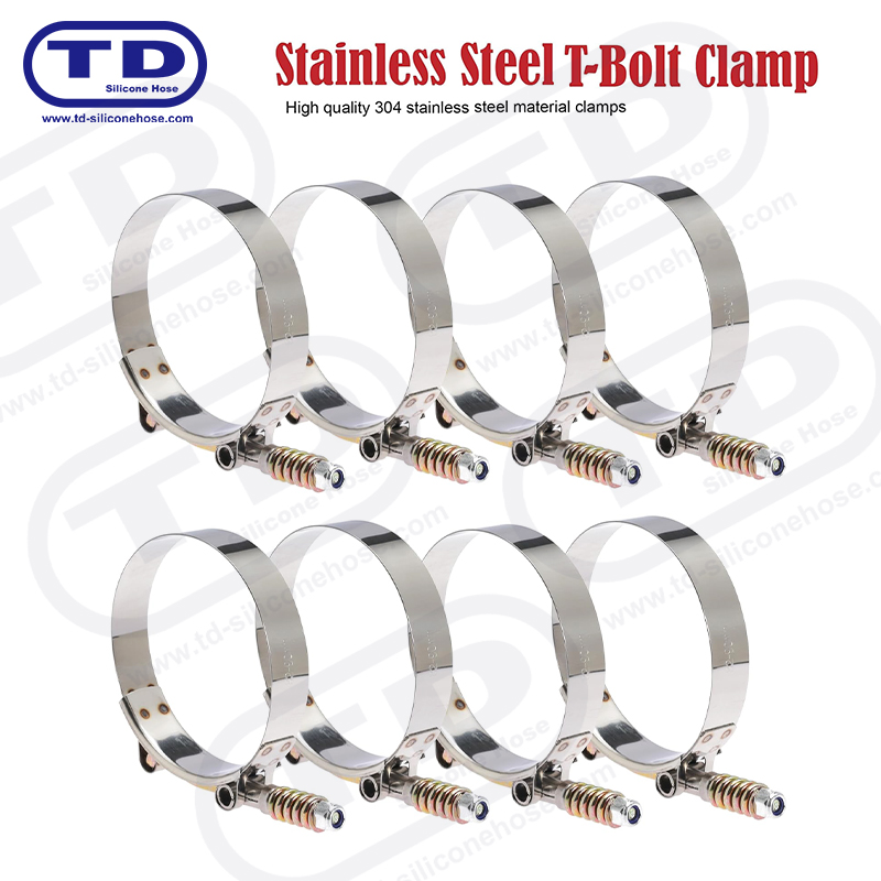 Kẹp ống silicon T-Bolt gia cố mùa xuân