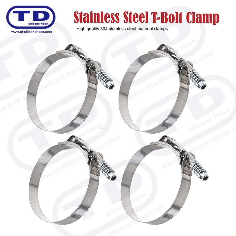 Kẹp ống silicon T-Bolt gia cố mùa xuân