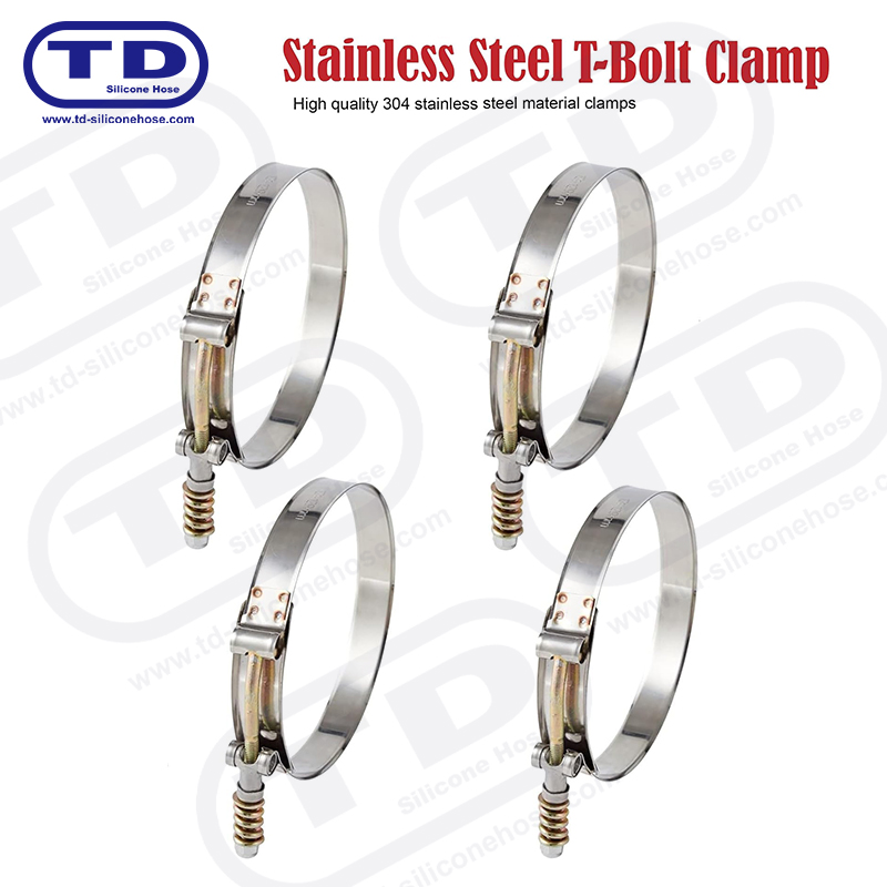 Kẹp ống silicon T-Bolt gia cố mùa xuân