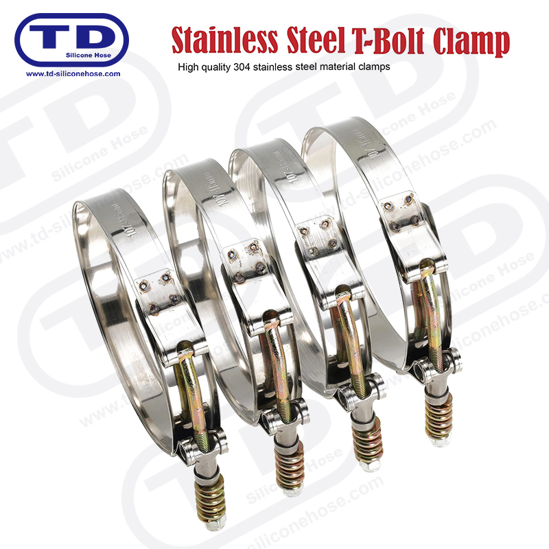 Kẹp ống silicon T-Bolt gia cố mùa xuân