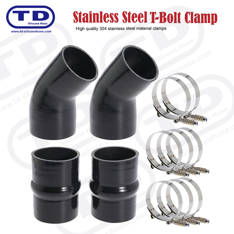 Kẹp ống silicon T-Bolt gia cố mùa xuân