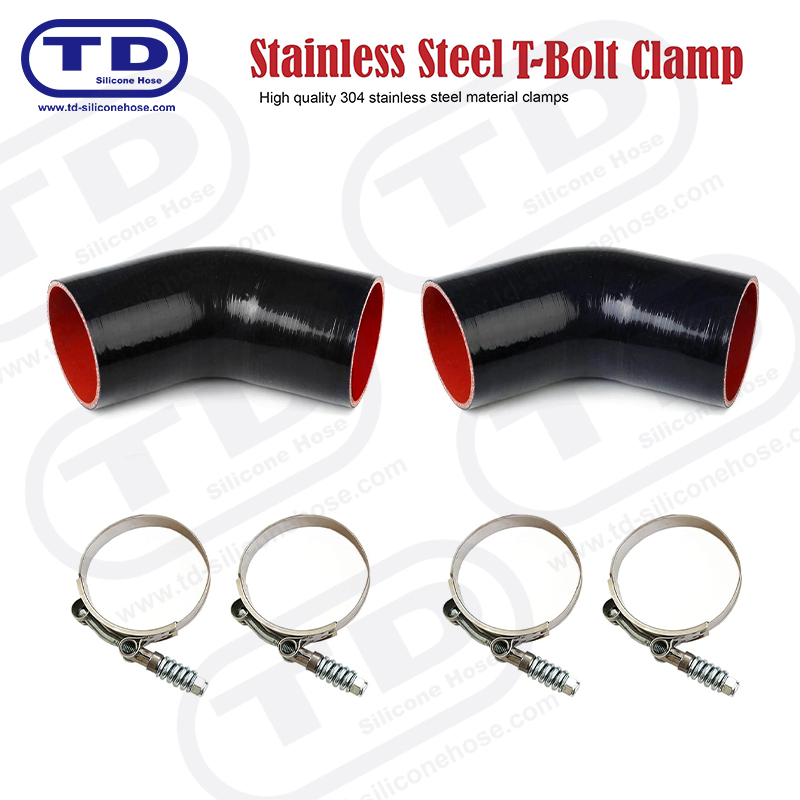 Kẹp ống silicon T-Bolt gia cố mùa xuân