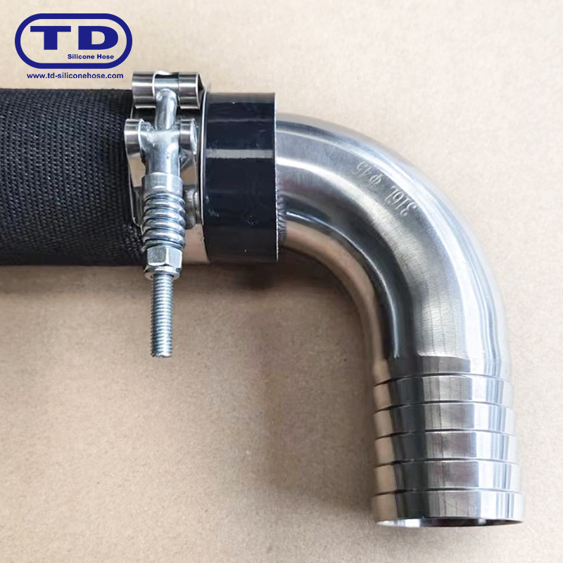 Kẹp ống silicon T-Bolt gia cố mùa xuân